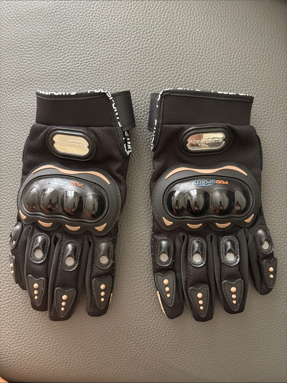 Protective Motorcycle Gloves with Knuckle Armor Men Women size XL